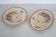 2 ironstone serving dishes Gien model Mai circa 1900