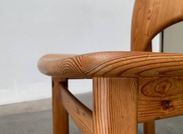 Chaises en pin danois milieu du siècle par Niels Koefoed pour Glostrup, années 1960, lot de 4