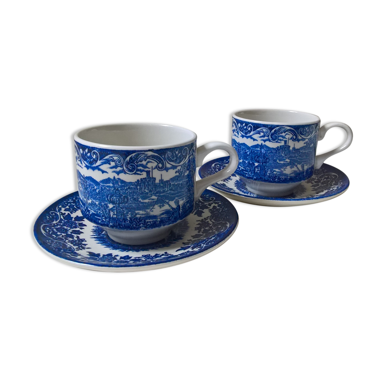 Two English cups Broadhurst The English Scene