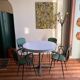 4 chaises vertes (Dans le gout de) jacques Hitier