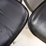 Set of 4 swivel armchairs "Iuta" by Antonio Citterio for B&B Italia