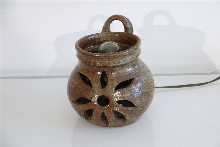 Ceramic lamp by Guy Baudat