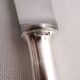 Christofle America 12 dessert, cheese, and side knives, silver-plated metal, 20.2cm