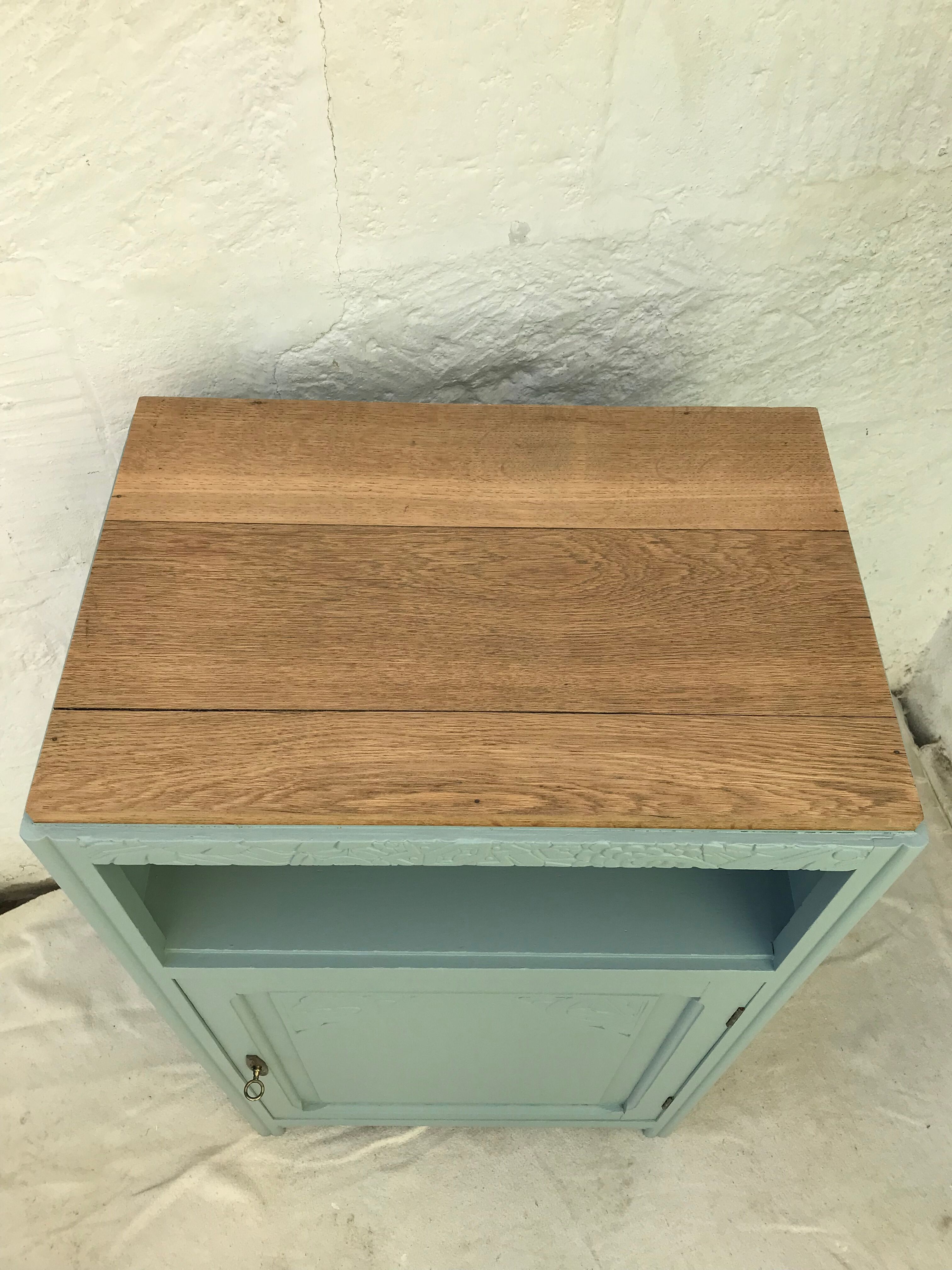 Art Deco sideboard 1 door Almond Green from Ressources