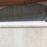 Table basse travertin Mario Sabot