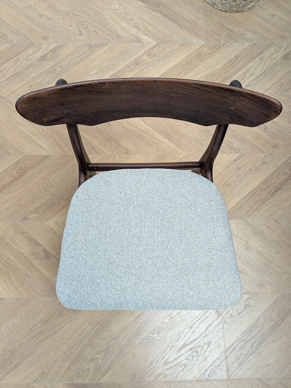 Chaise vintage designée par Schionning & Elgaard