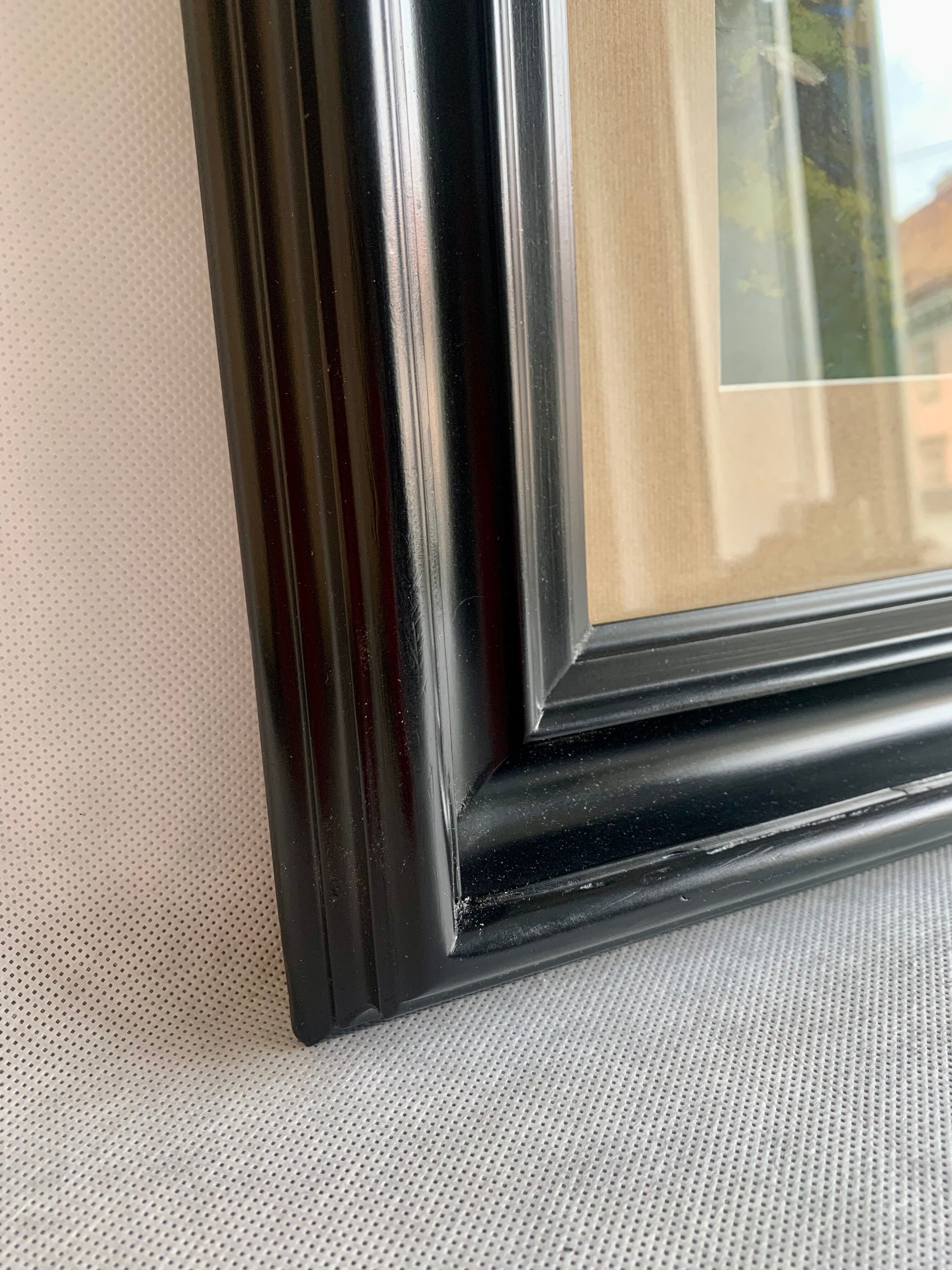 Landscape, watercolor painting 1940er