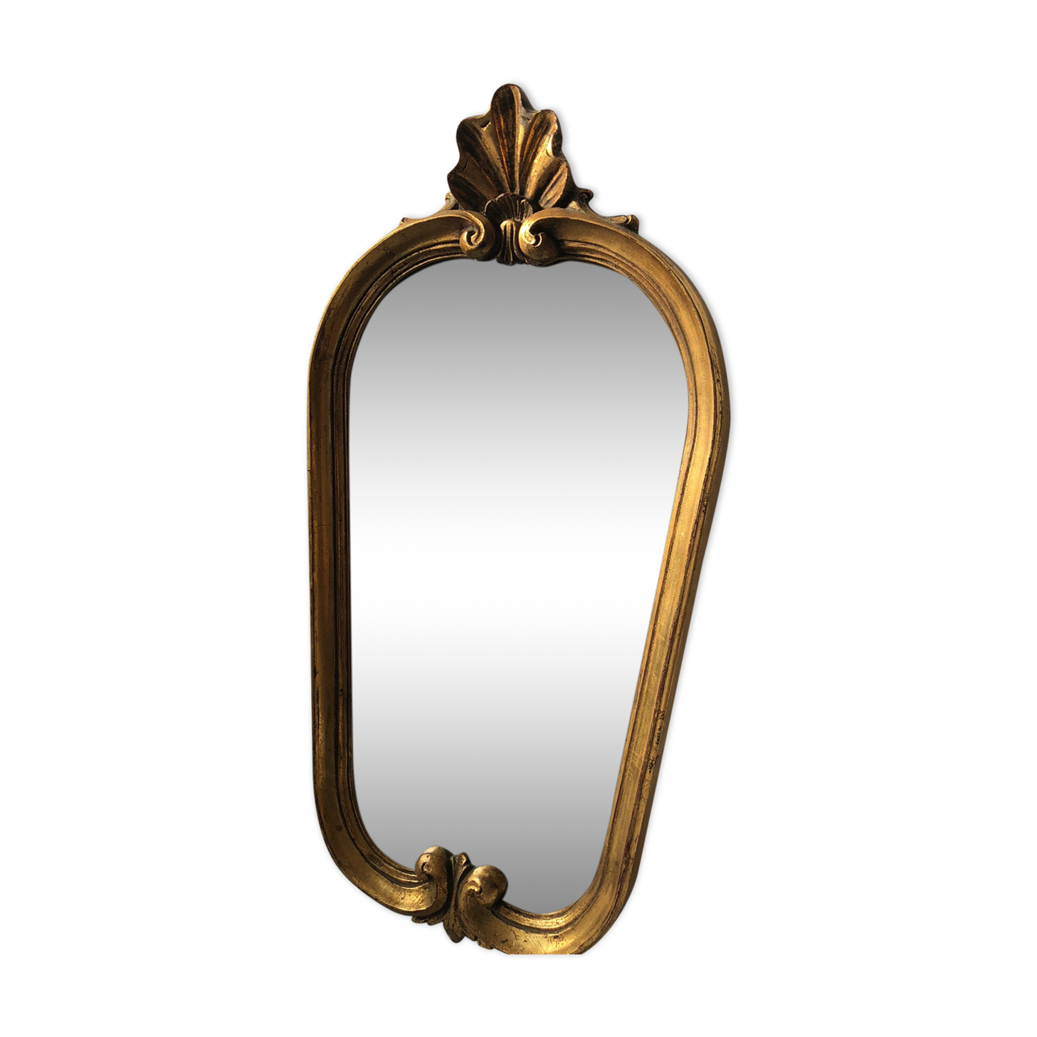 Former mirror wooden gold 36x55cm