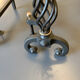 Chenets bronze et fonte