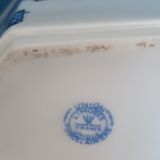 Service of cups and milk jar in fine porcelain from Limoges Art Deco