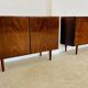 Vintage retro Danish mid-century rosewood sideboards by Gunni Omann 1960s