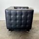 Wittmann Kubus Leather Armchair by Josef Hoffmann, 1980s