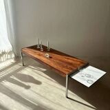 Vintage Dutch Design coffee table by Topform, rosewood, 1960s.