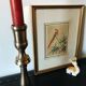Vintage brass candlestick
