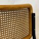 Ensemble de 4 chaises Cesca B32 conçues par Marcel Breuer, cadre noir.