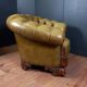 Chesterfield club armchair in baroque style