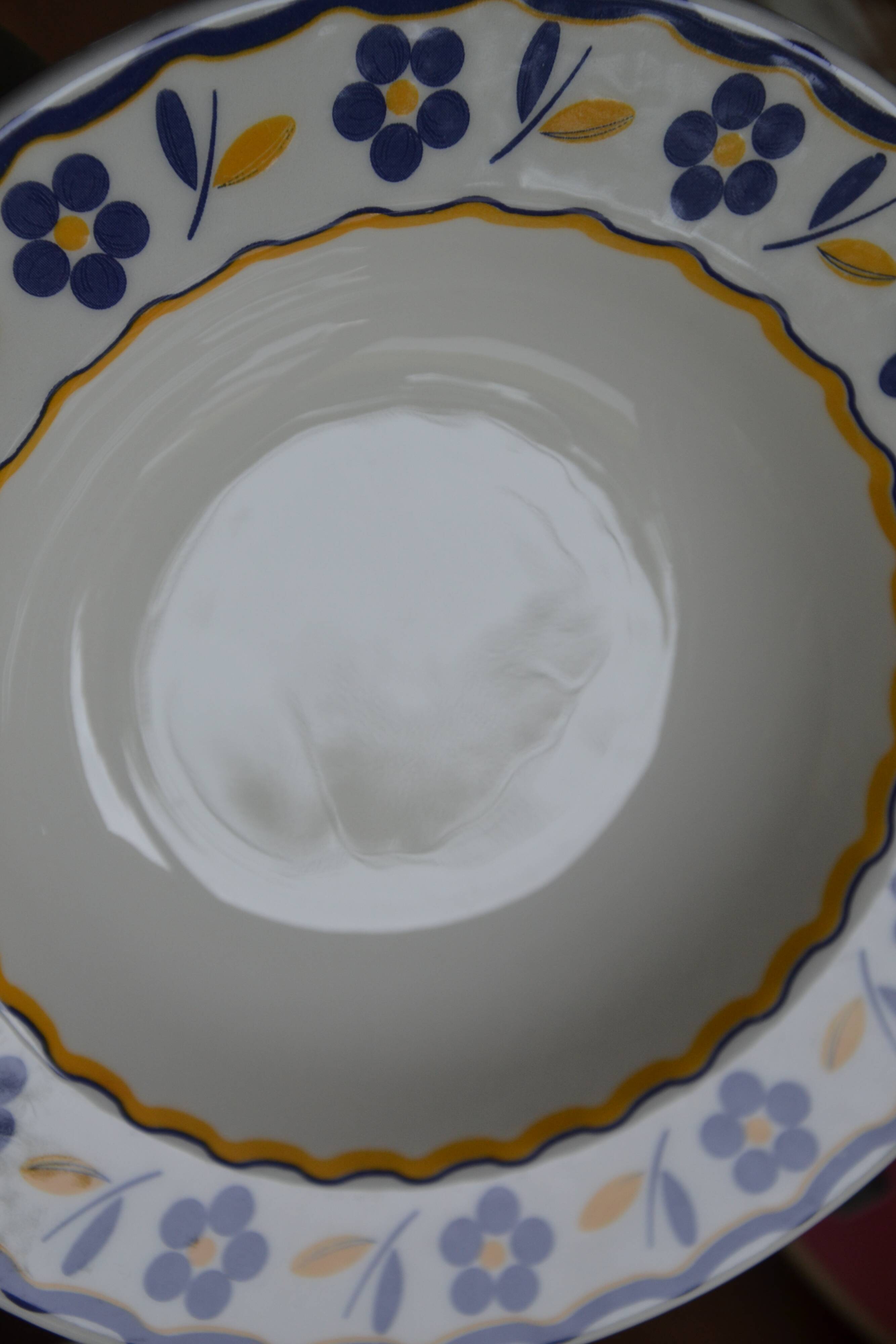 6 Ceraminter Italy soup plates