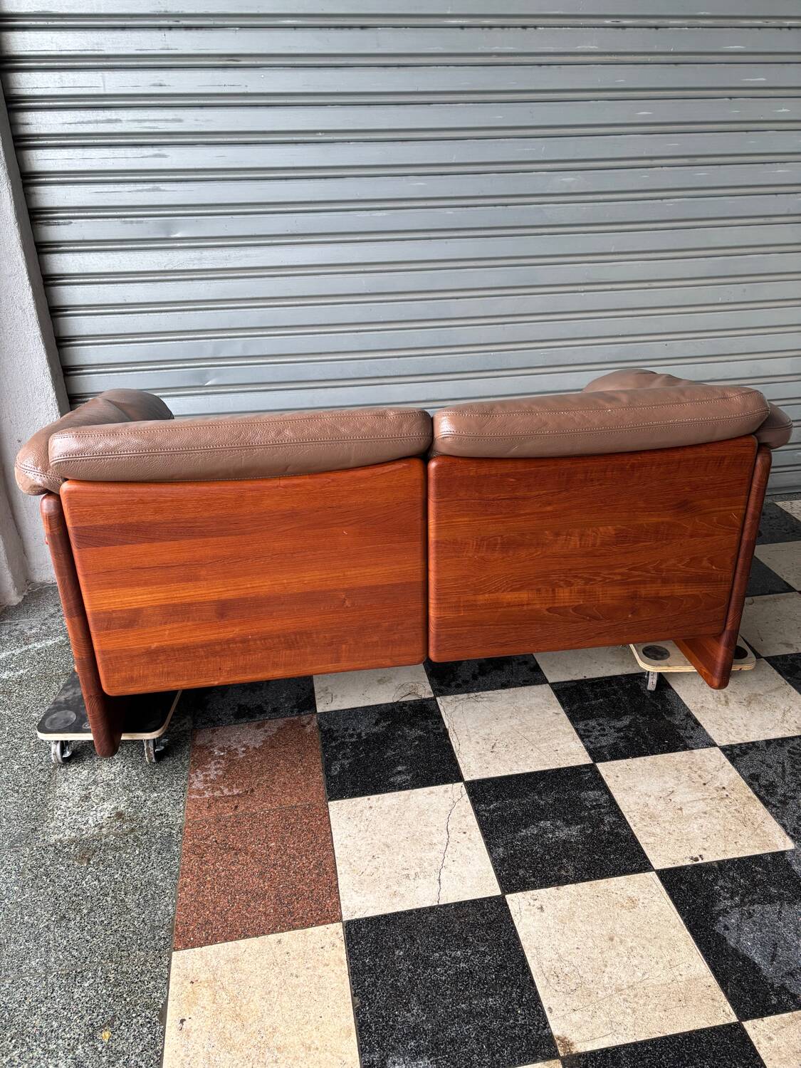 Canapé danois en teck massif Mikael Laursen