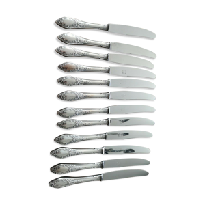 Série de 12 couteaux - inox