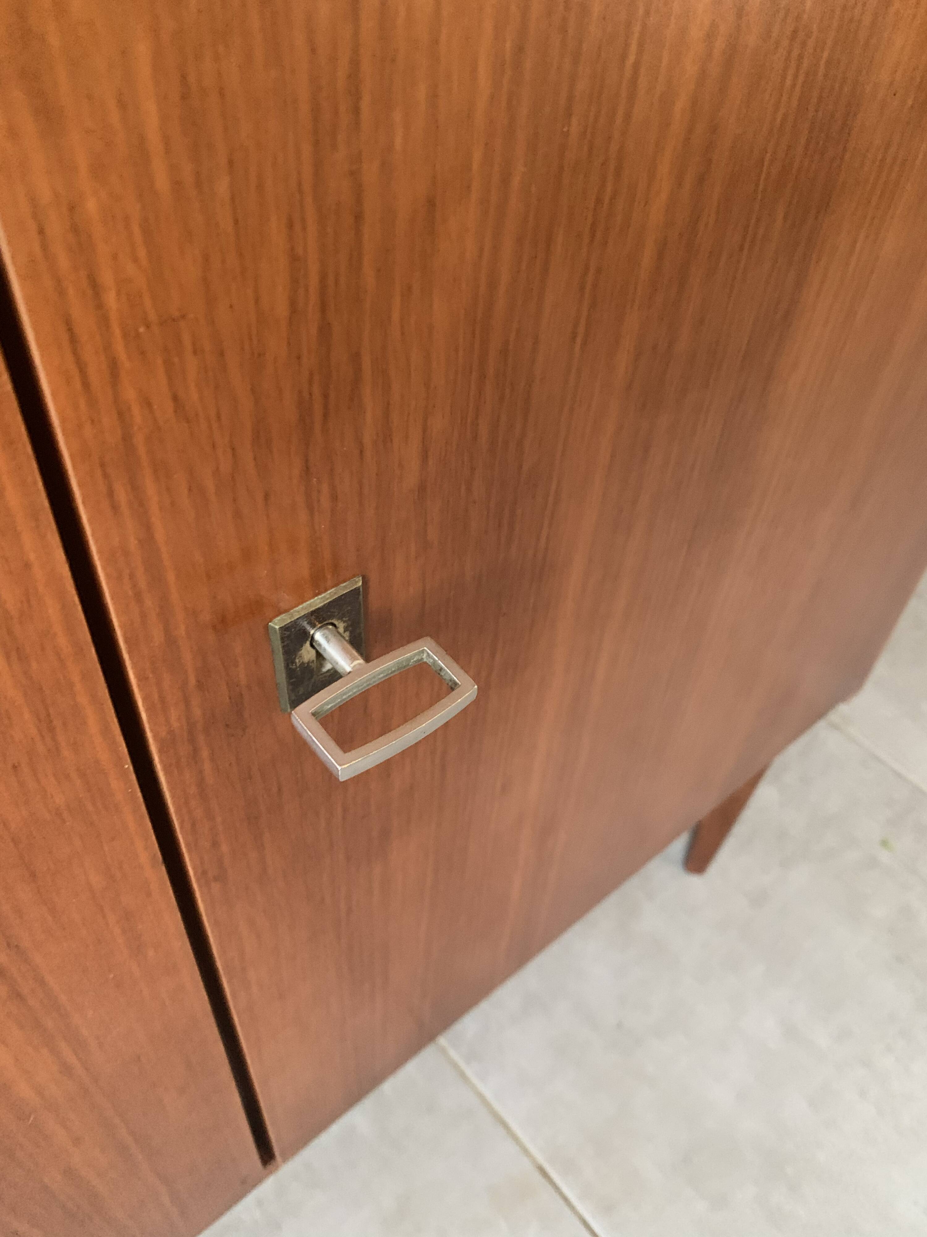 Vintage Scandinavian teak sideboard from the 1960s
