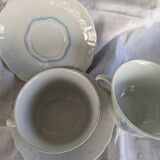 Large cups with saucers