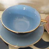 Set of 5 cups and saucers