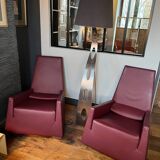 Pair of contemporary jul armchairs