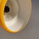 Mini poker hanging lamp in beautiful original sunny yellow color, designed by Jo Hammerborg 1977
