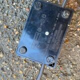 Lampadaire vintage noir coupole Belgique