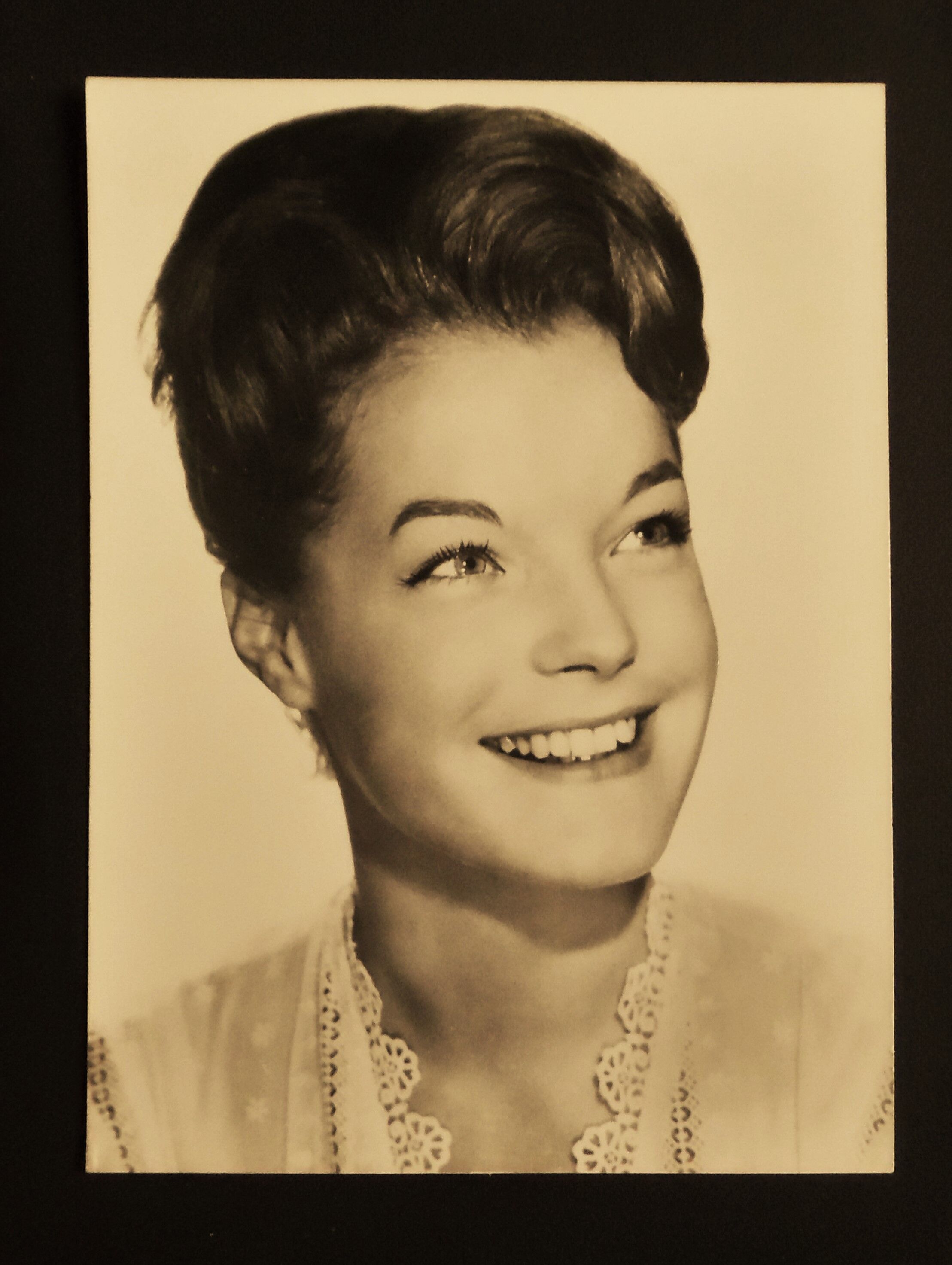 Original photograph of " Romy Schneider" circa 1960