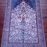 Tapis pakistanais en laine et soie fait main
