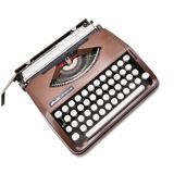 Typewriter Olivetti Lettera 82 Brown revised ribbon new