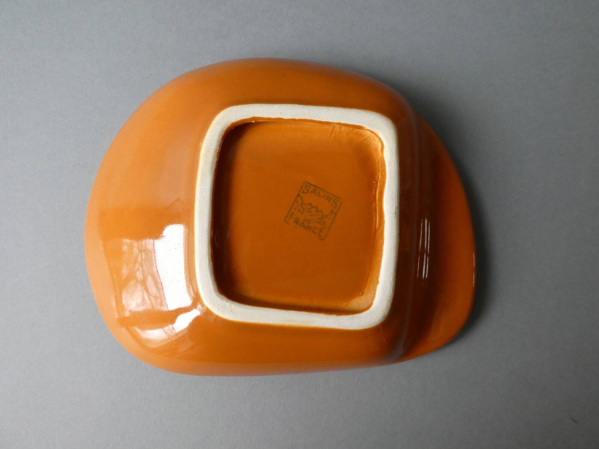 Ceramic bowl Salins from the 1960s
