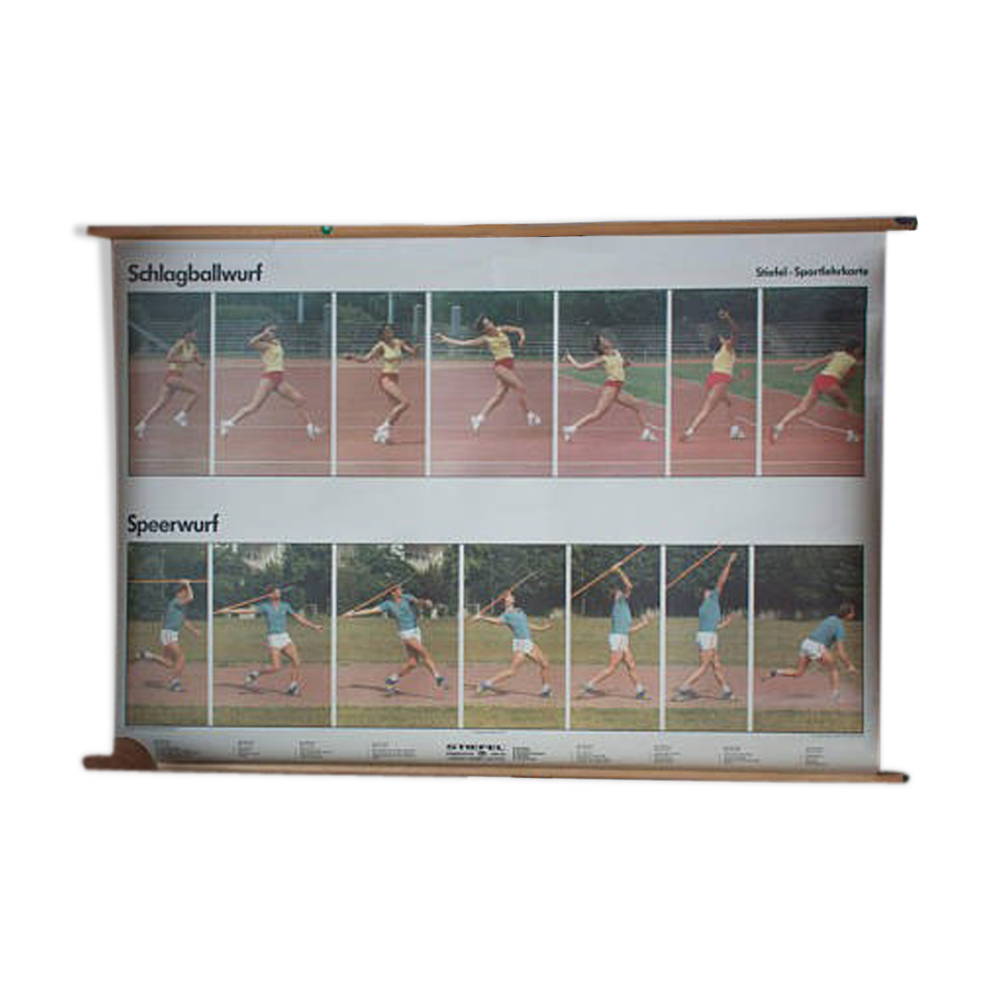 "Sports" published by Paul Sappl Austria 1968 poster