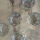 Set of 6 bubble glasses bp 1970