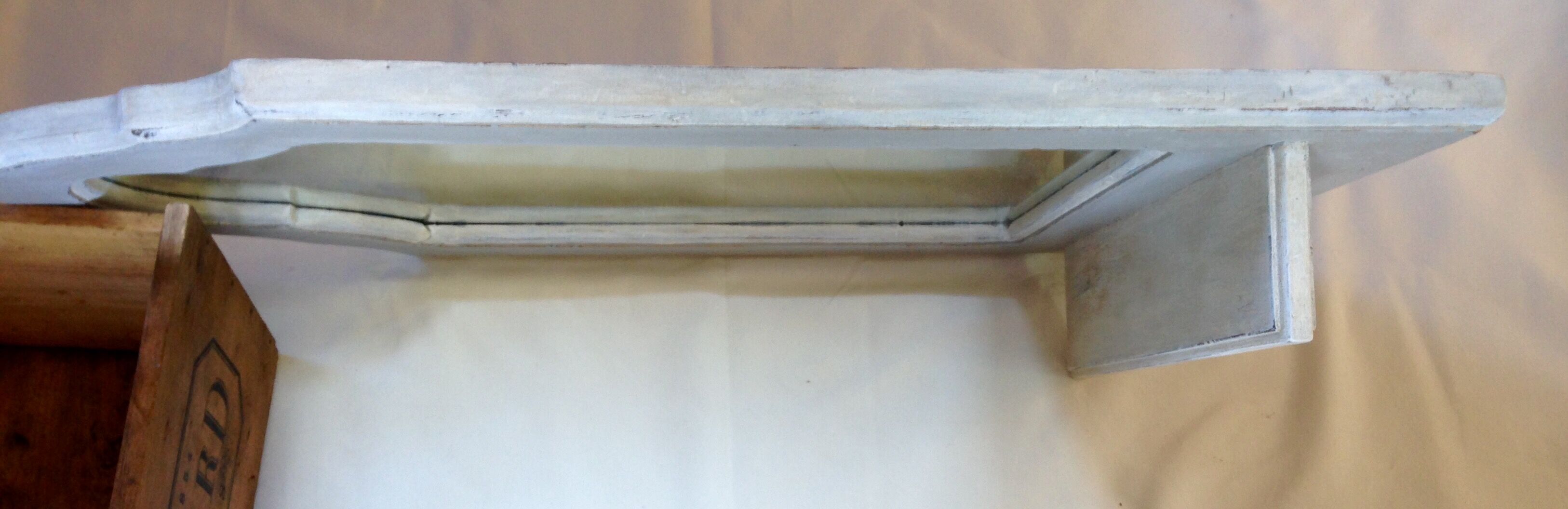 Mirror in wood with Tablet 70X40cm