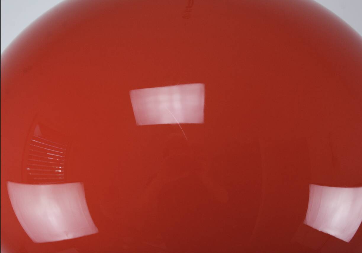 Vintage Red Meblo "Burgos" Pendant Lamp