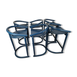 Vintage blue bar stools