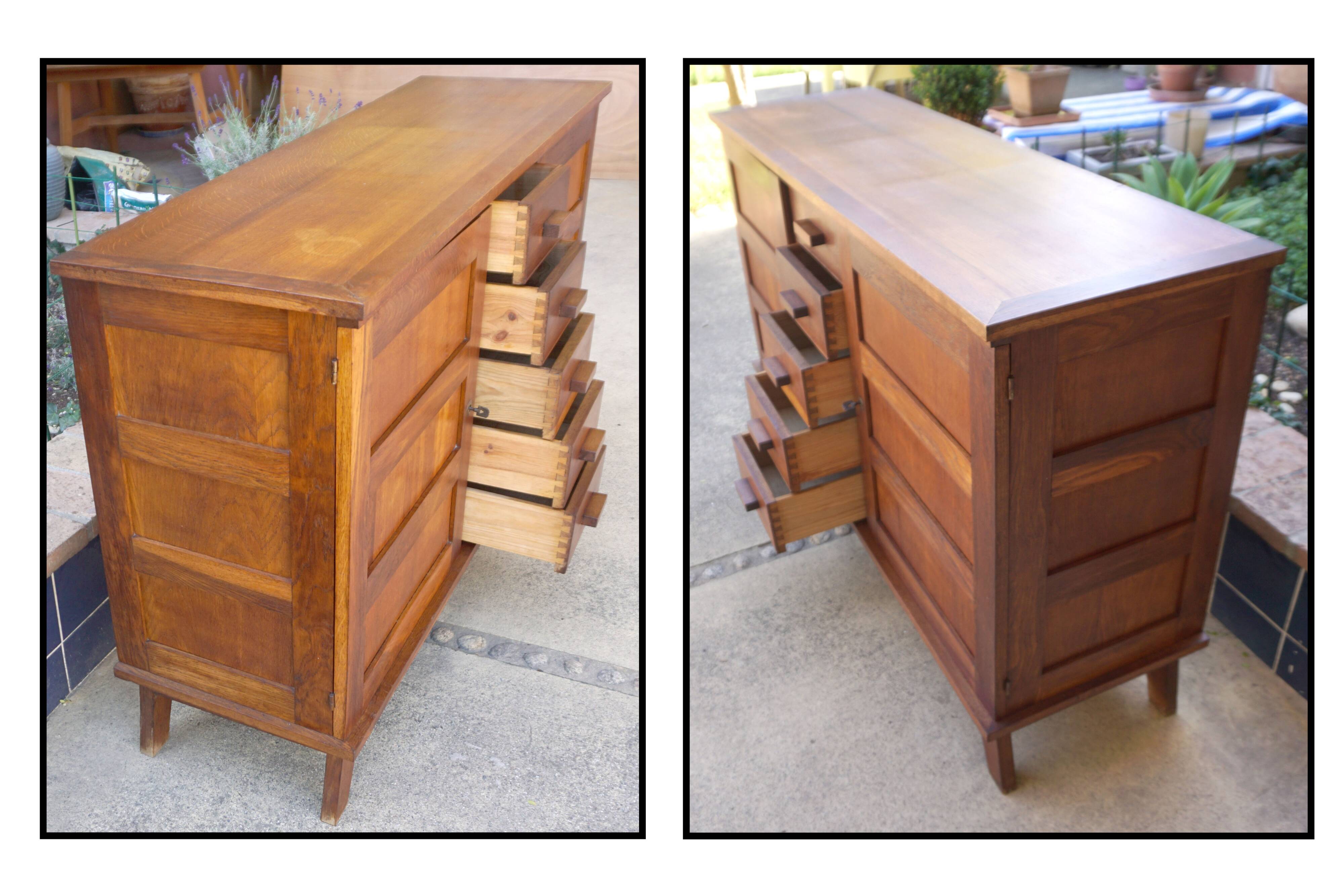 René GABRIEL vintage sideboard 50'