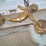 Bronze chandelier