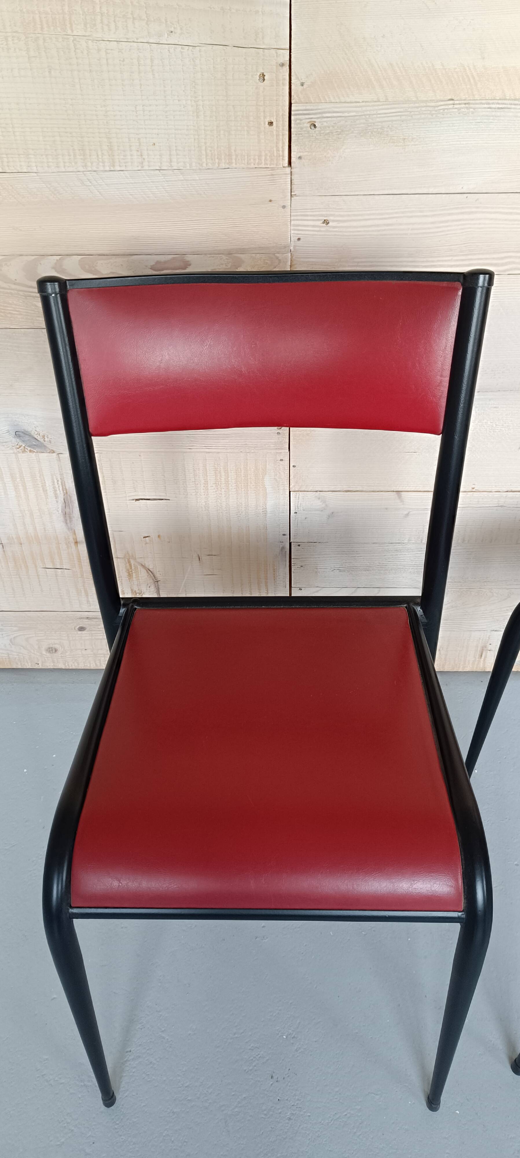 Set of 2 restored Mullca 510 chairs