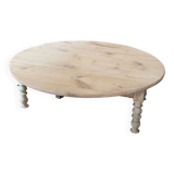Table basse bois massif brut