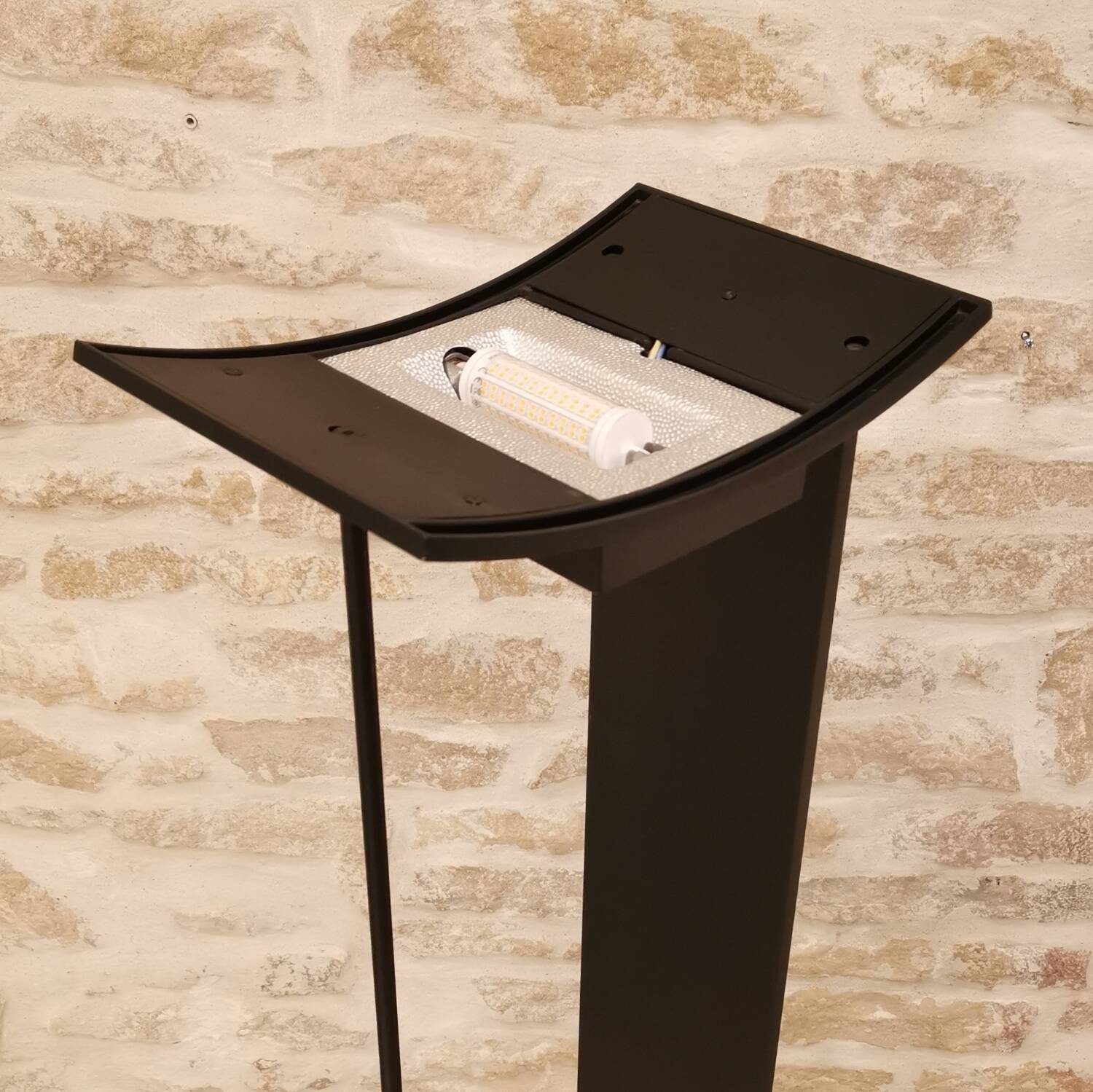 MPC floor lamp designed by Gilles Derain, Lumen edition, 1980