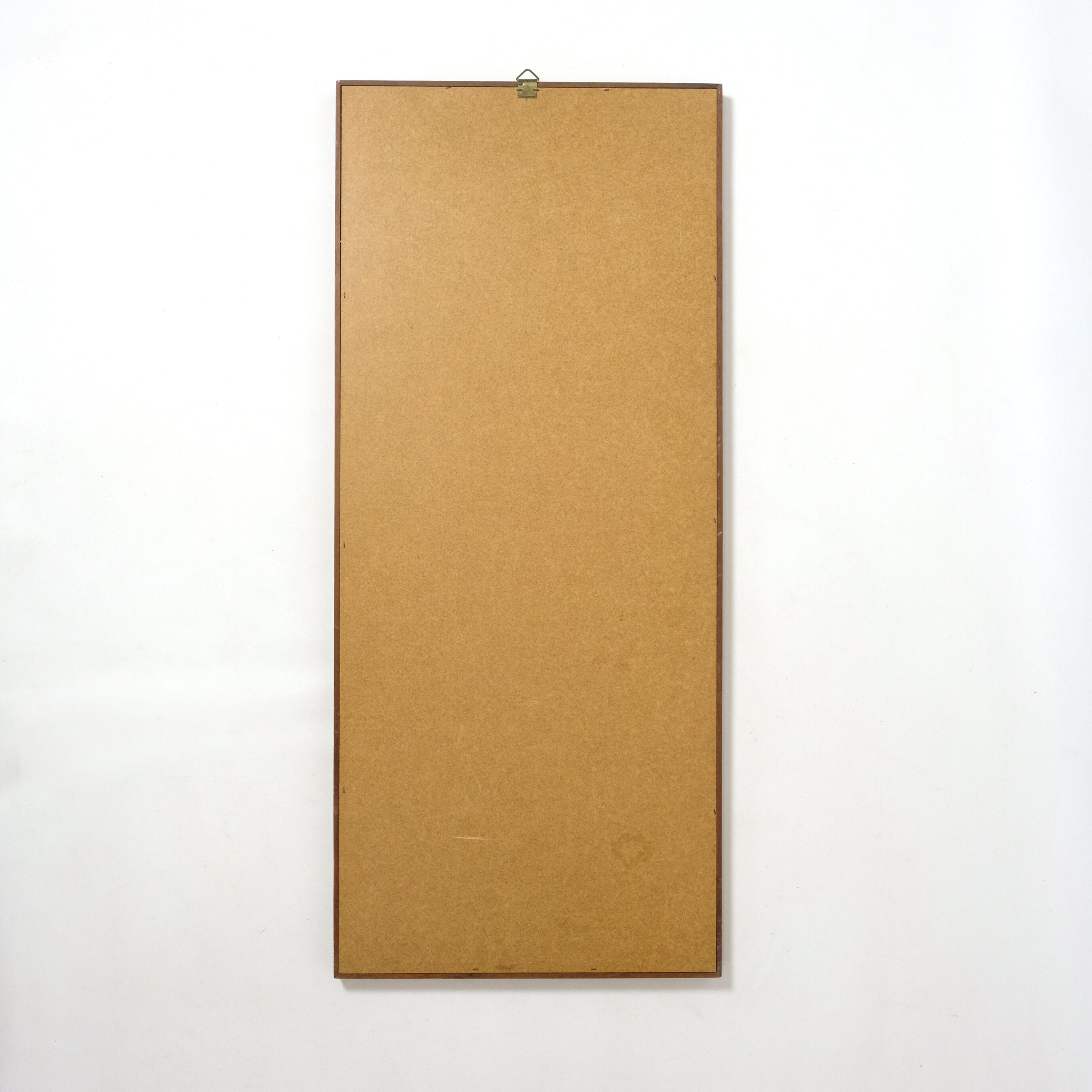 Scandinavian mirror, 1960s, 74x32cm