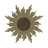 Deknudt Sunburst Sun Mirror Gilded Wood Sixties 69cm