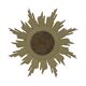 Deknudt Sunburst Sun Mirror Gilded Wood Sixties 69cm