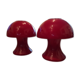2 Mushroom lamps SCE FUNGHI