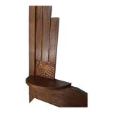 Vintage art deco cabinet with mirror