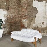 1970s Percival Lafer Style Two Seater Sofa Senator by Ipoly Hungary