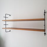 1950s wall string shelf